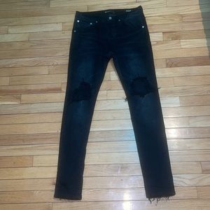 Purple Brand Jeans P002 Black Wash Blowout